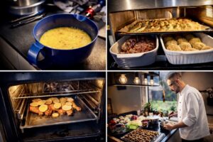 Probemenü in der Entstehung